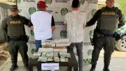 Capturan escolta de la UNP con 145 millones y material político en La Guajira