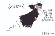 Caricaturista Mheo critica duramente la violencia política en Colombia