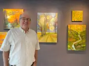 Carlos Eduardo Rodríguez expone 'Naturaleza Emocional': ingeniería que se transforma en arte pictórico