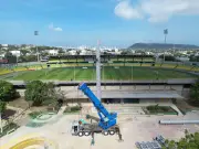 Cartagena moderniza iluminación del Estadio Jaime Morón para Copa Libertadores