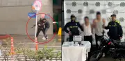 Ciudadano se enfrenta a ladrones en Medellín: Policía captura a dos fleteros en Terminal del Sur