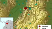 Colombia registra al menos nueve sismos el 10 de marzo de 2026, con epicentros en Santander y otras regiones