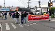 Comerciantes de Chía bloquean vías en protesta por medidas que afectan su actividad económica