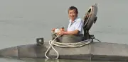 De carpintero a inventor: aldeano chino construye submarino casero que se sumerge 8 metros