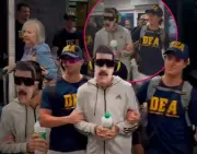 Despedida de soltero con disfraz de Nicolás Maduro 'detenido' en aeropuerto se vuelve viral