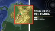 Dos sismos sacuden Colombia en pocas horas: uno en Los Santos y otro en Tesalia