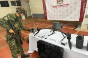 Ejército incauta dron de alta tecnología del ELN para ataques terroristas en Vichada