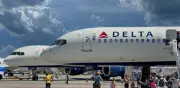 Explosión en motor de avión Delta obliga a aterrizaje de emergencia en Brasil sin heridos