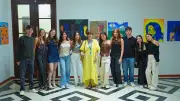Exposición artística del Colegio Panamericano ilumina la Casona UNAB en Bucaramanga