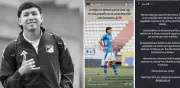 Fallece Santiago Castrillón, joven promesa de Millonarios, tras colapso en partido sub-20
