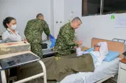 Hospital Militar Central atiende a 24 heridos del accidente aéreo en Putumayo