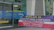 Inician diálogos entre ESSA y trabajadores para levantar huelga en Santander