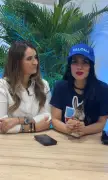 Jessica Cediel genera polémica al mostrar apoyo a Paloma Valencia con camiseta 'Uribestia'