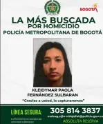 Kleidymar Fernández, señalada como determinadora del homicidio de estudiante en Chapinero