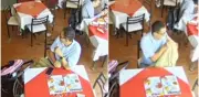 Ladrón bien vestido roba bolso en restaurante de Bogotá: video muestra su hábil modus operandi
