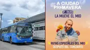MÍO implementa plan especial con tres rutas para concierto de J Balvin en Cali