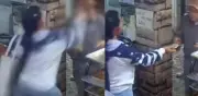Mujer agrede violentamente a adulto mayor en panadería de Sogamoso por demora en atención