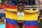 Natalia Linares conquista el bronce en el Mundial de Atletismo en Polonia