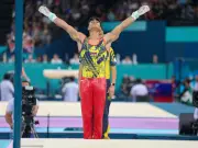 Ángel Barajas conquista oro en Copa del Mundo de Gimnasia de Bakú con destacada actuación