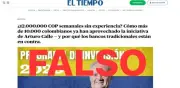 Nueva estafa digital suplanta a EL TIEMPO y usa imagen de Arturo Calle para prometer ganancias millonarias