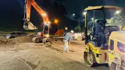 Nuevos cierres nocturnos en autopista Piedecuesta-Floridablanca por obras del Tercer Carril