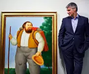 Obra de Botero valorada en US$2,3 millones brilla en el Círculo de Bellas Artes de Madrid