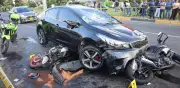 Peligrosa persecución en Cali tras hurto de vehículo deja cinco heridos y siete autos dañados