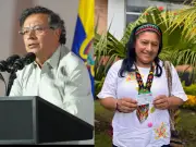 Petro confronta críticas racistas contra senadora indígena Aida Quilcué en redes sociales