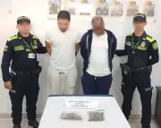 Policía captura a cuatro personas por tráfico de drogas en Cartagena, incluidos dos extranjeros en aeropuerto