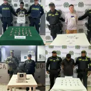 Policía captura a cuatro personas y decomisa más de 2.000 dosis de droga en Cartagena