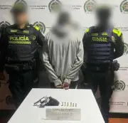 Policía captura a hombre con arma ilegal en El Peñón, Bolívar tras alerta ciudadana