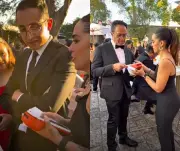 Polémica en México: Novios pasan datáfono en su boda para recibir regalos en tarjeta