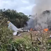 Primera víctima mortal en accidente de avión Hércules de la Fuerza Aérea en Puerto Leguízamo