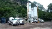Roban seis camiones mezcladores de concreto y una turbo en empresa de Honda, Tolima