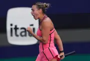 Sabalenka vence a Gauff en épica final del Abierto de Miami y logra el Sunshine Double