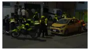 Taxista ebrio atropella a cuatro policías en Bogotá durante intento de fuga