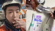 Trabajador chino del Metro de Bogotá se vuelve viral en TikTok mostrando obra y vida personal