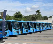 Transpiedecuesta incorpora primera flota de buses Volkswagen Euro 6 en Bucaramanga