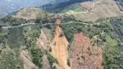 Vía Concordia-Betulia supera 24 horas cerrada por falla geológica en Antioquia