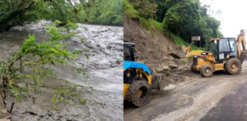 17 puntos críticos en Cundinamarca por lluvias: van 3 muertos en abril