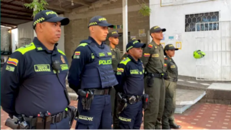 500 policías resguardan elecciones comunales en Barranquilla