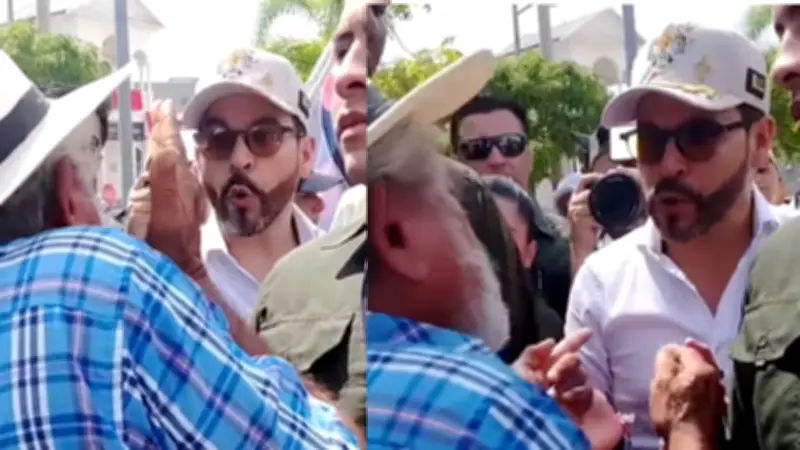 Abelardo de la Espriella enfrenta críticas tras respuesta a adulto mayor en Córdoba