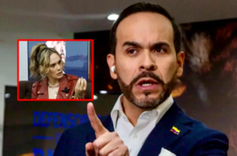 Abelardo de la Espriella frena a Eva Rey en entrevista por hablar de su hija: "No seas libertina"
