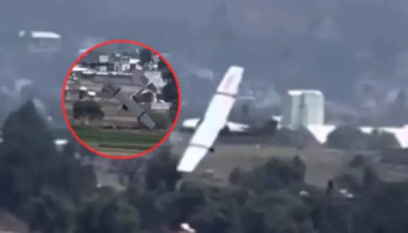 Accidente de avioneta en Puebla deja cuatro muertos tras falla técnica tras el despegue