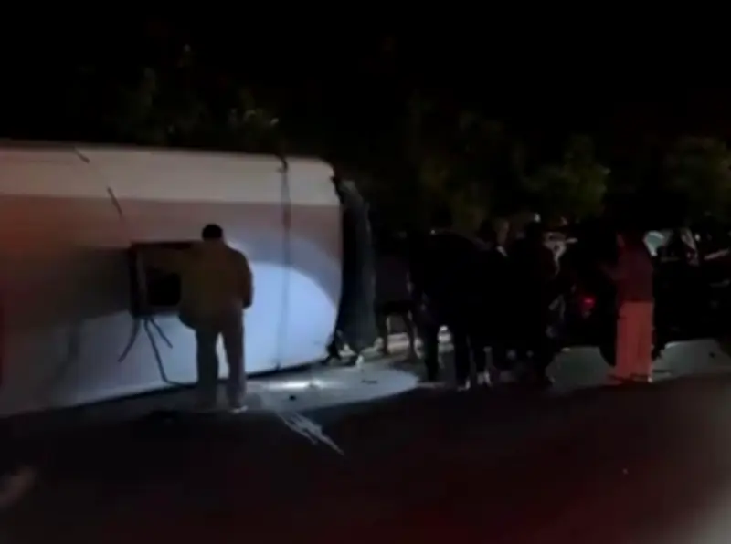 Accidente de bus en la Curva de Shilim deja 42 lesionados en vía Bogotá-La Vega