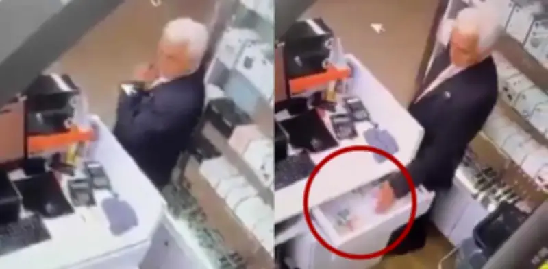 Adulto mayor captado robando en El Dorado sería líder de una banda criminal organizada