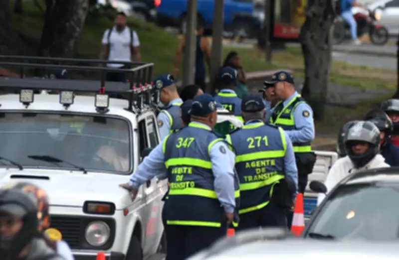 Agente de tránsito fracturado en agresión en el sur de Cali