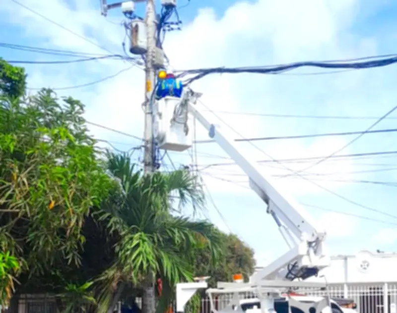 Air-e Intervenida realizará cortes de energía en Barranquilla, Malambo y Puerto Colombia este domingo