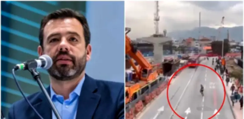 Alcalde Galán condena ataque a bus de TransMilenio por trabajador del Metro durante protestas