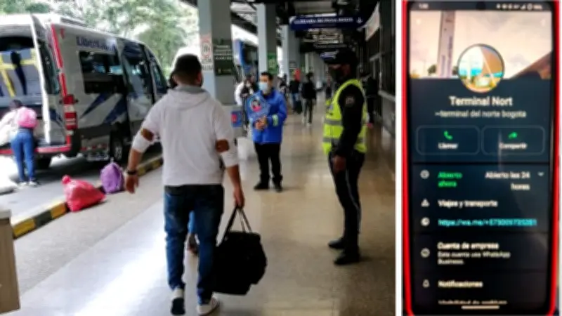 Alerta en Bogotá: Estafas con tiquetes falsos de bus por WhatsApp en Semana Santa